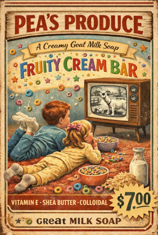 Pea’s Produce Fruity Cream Bar