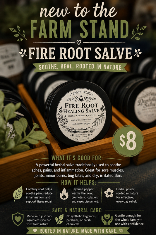 🔥 Fire Root Healing Salve