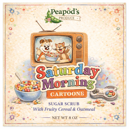 Peapod’s Sugar Shoppe Collection sugar scrubs