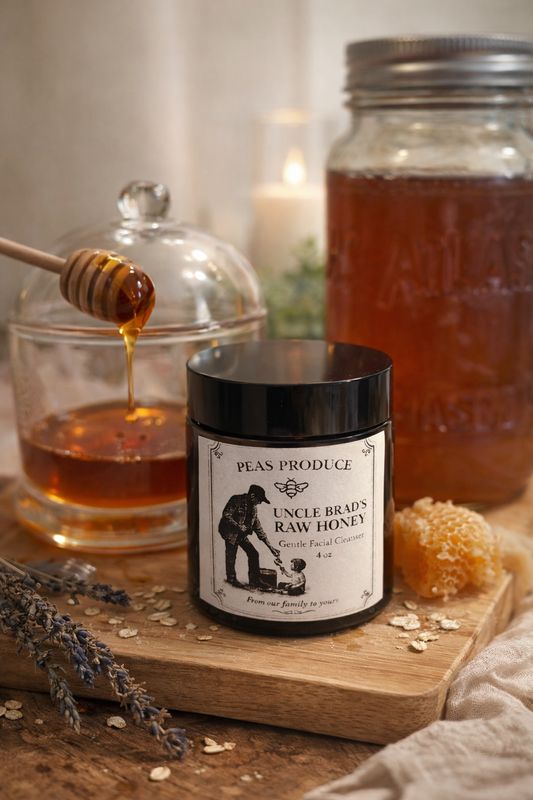Uncle Brad’s Raw Honey Facial Cleanser