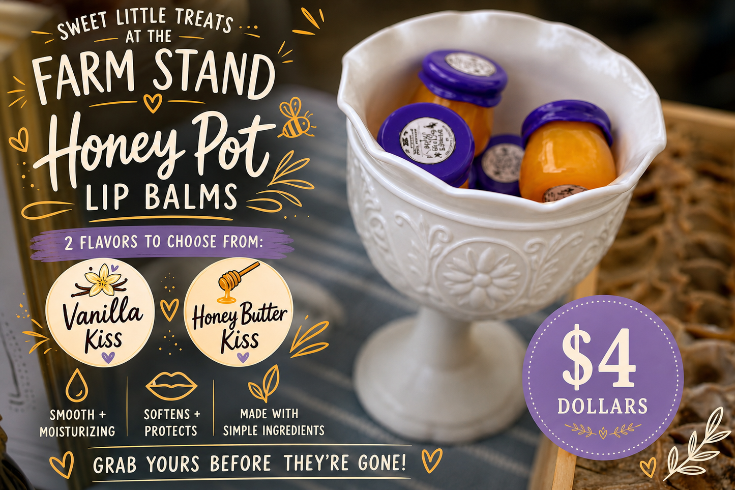 Honey Pot Lip Balm